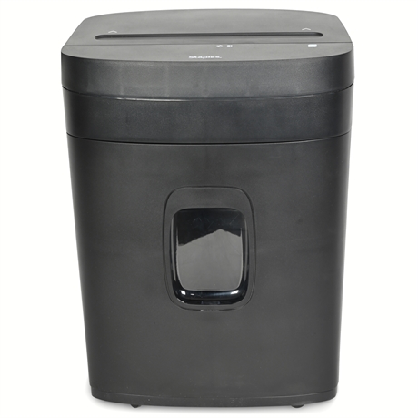 Staples 12-Sheet Micro-Cut Multi-Media Shredder