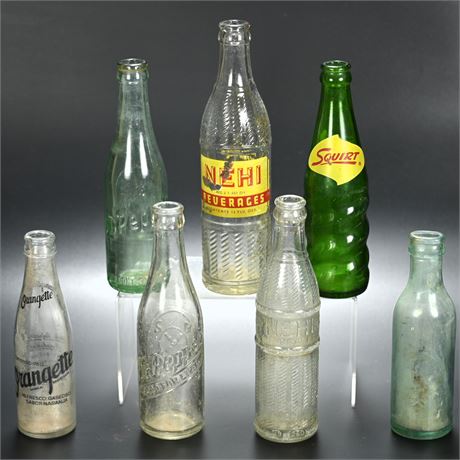 Antique and Vintage Soda Bottle Collection