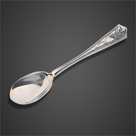 Tiffany & Co. Sterling Silver "Winthrop" Pattern Serving Spoon, Pat. 1909
