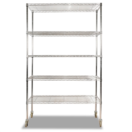 78" Rolling NSF Shelving