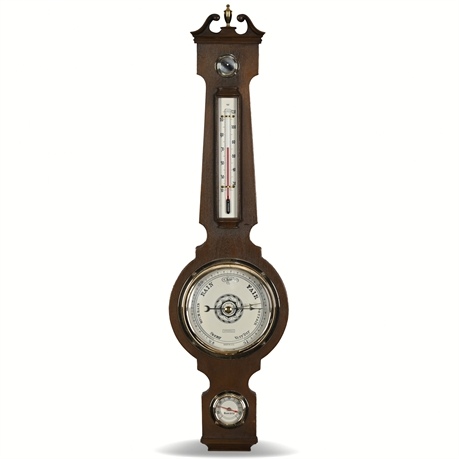 Vintage Springfield Banjo Weather Station