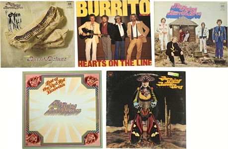 The Flying Burrito Brothers & Burrito Brothers - 5 Albums (1969-1981)