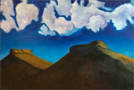 "Two Buttes" by Karen Conley