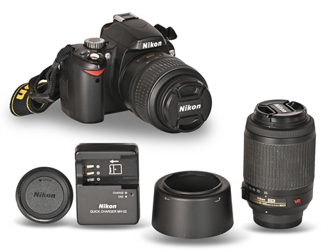 Nikon D60 Digital Camera with Lenses