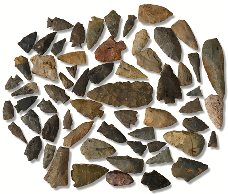 Benton Broad Stem Arrowheads