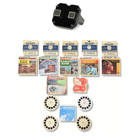 Vintage Sawyers View-Master Stereoscope with Reels