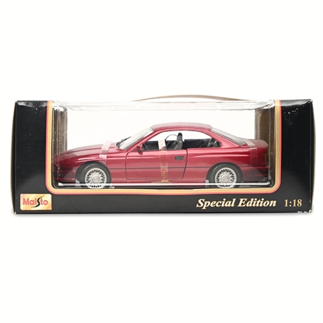 Maisto 1:18 BMW 850i (1990) Special Edition Diecast Model