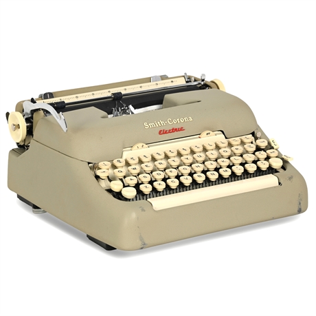 1958 Smith Corona Electric Typewriter