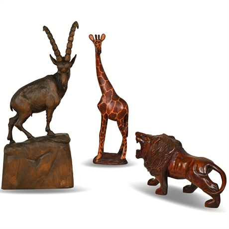 Hand Carved Animal Collection