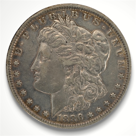 1886 Morgan Silver Dollar