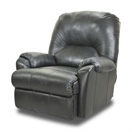 Leather Rocking Recliner by Stratford