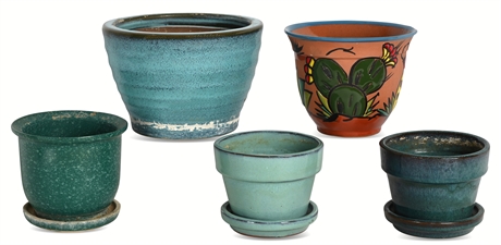 (5) Flower Pots