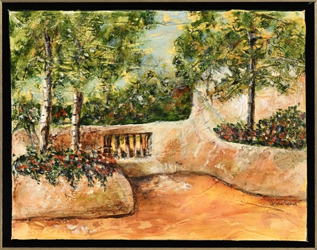 Patricia Burnett — "Glade Park #2 (Alpine Garden)" — Original Acrylic, 2012