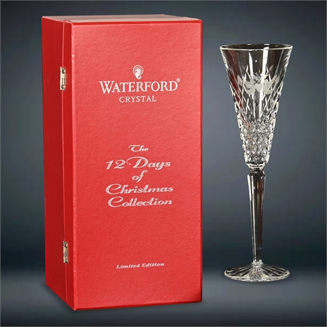 Waterford The 12 Days of Christmas Collection '2 Turtle Doves' Flute