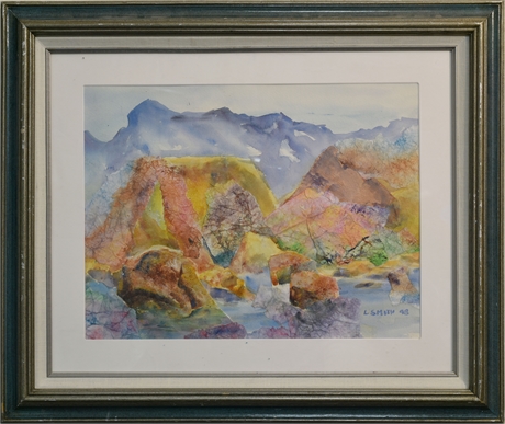 "Rocks In River" by Lois Smith
