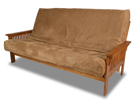 Solid Oak Mission Futon