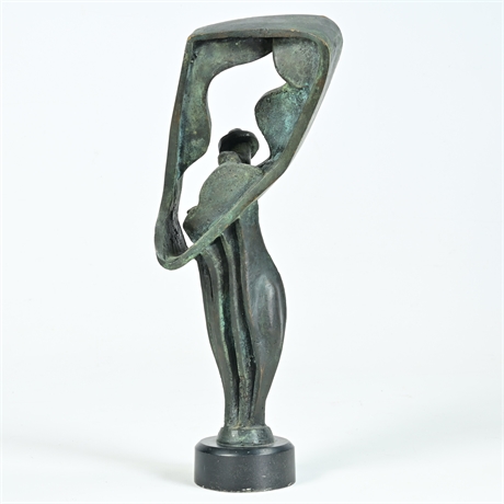 P. Chandler Bronze Sculpture