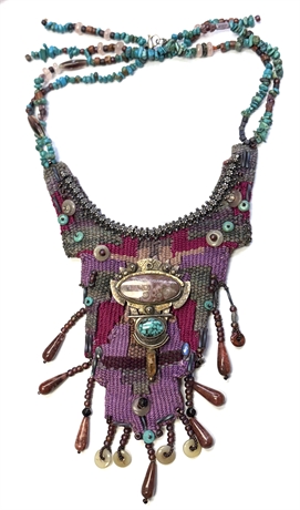 Purple Statement Necklace