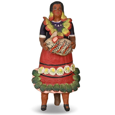 Vintage Mexican Figural Coin Bank