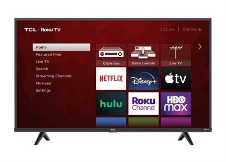 TCL 50" CLASS 4-SERIES 4K UHD HDR LED SMART ROKU TV