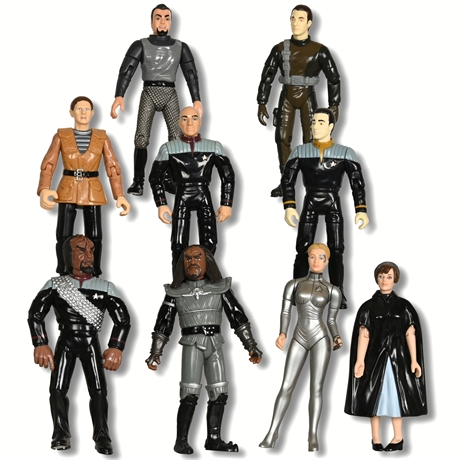 1997 & 1999 Star Trek Playmate Toys®  Figurines