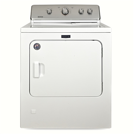 Maytag Commercial Technology Gas Dryer — White, Top-Load, 7.0 cu. ft.