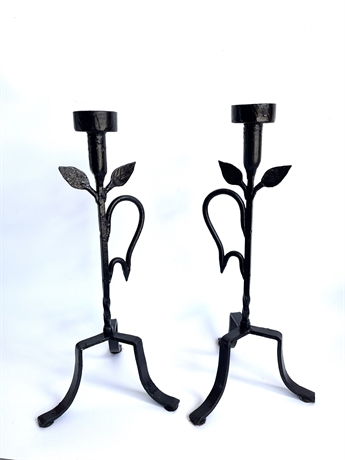 SET OF OUTDOOR CANDLE STICKS
