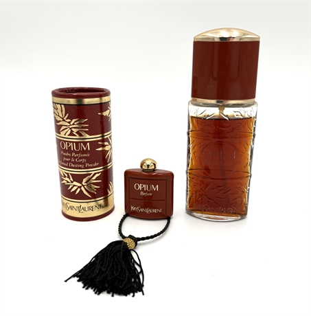 Vintage Yves Saint Laurent Opium Gift Set