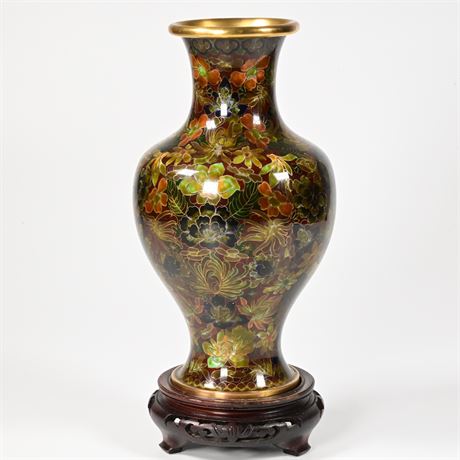Elegant Cloisonne Vase