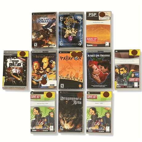 PSP Games & Movies