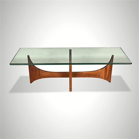 Adrian Pearsall Walnut Stingray Coffee Table for Craft Associates, 1960s