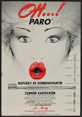 Vintage "Oh... Paro" Poster