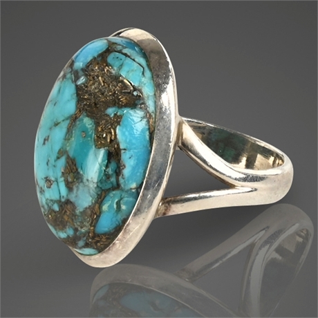 Turquoise & Sterling Ring