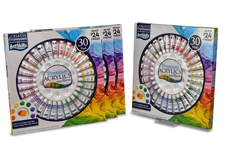 (4) Creative Expressions Acrylic Paint Sets