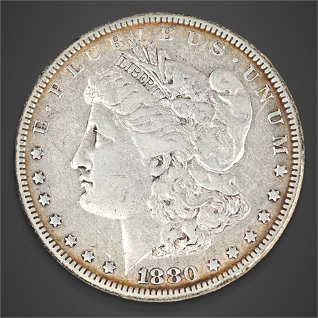 1880 Morgan Silver Dollar – Philadelphia Mint – .900 Silver