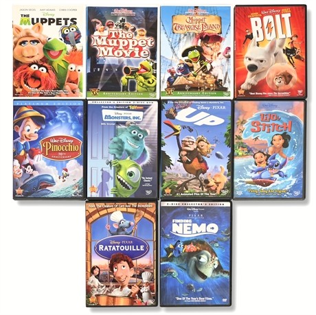 Disney Family Favorites: Animated DVD Movies Collection