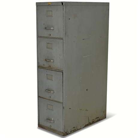 52" Functional 4 Drawer File Cabinet by Security Steel Equipment