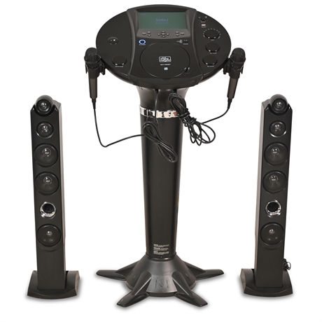 The Singing Machine Bluetooth & CDG Pedestal