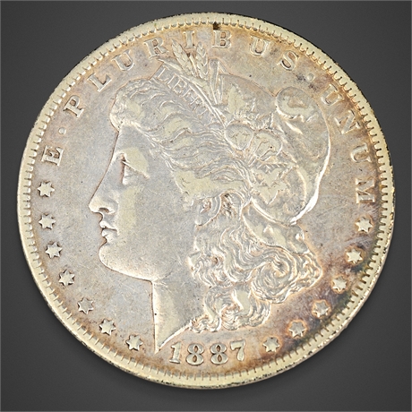 1887-O Morgan Silver Dollar – New Orleans Mint – .900 Silver