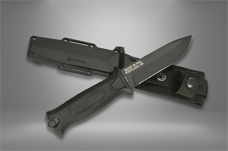 Gerber Strongarm Fixed Serrated Knife