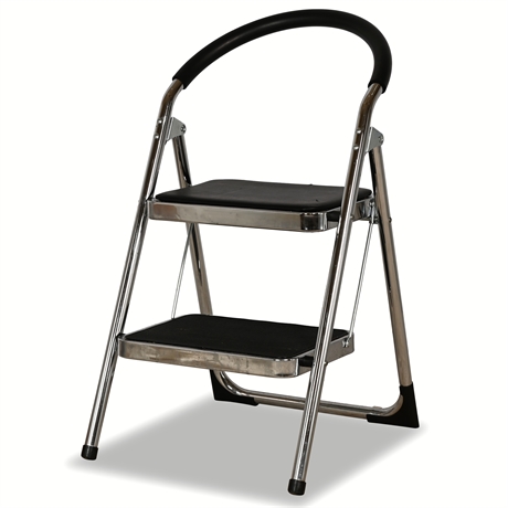 Metro Design Chrome Step Stool