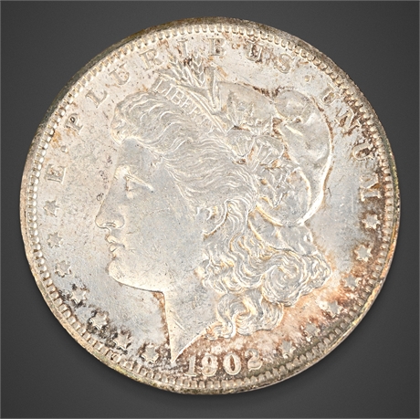 1902-O Morgan Silver Dollar – New Orleans Mint – .900 Silver