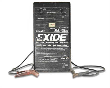 Exide Battery Charger and Starter