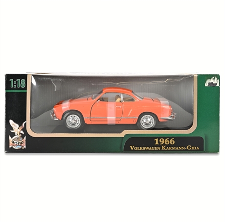 Yat Ming 1:18 1966 Volkswagen Karmann Ghia – Deluxe Collection Die-Cast Model