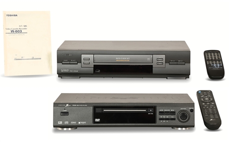 Toshiba VCR & Zenith DVD Player