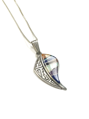 Sterling Silver Necklace and Pendant