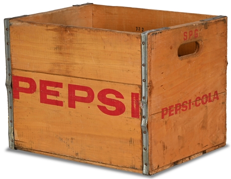 Vintage Wood Pepsi Crate