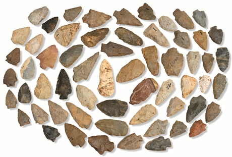 Benton Broad Stem Arrowheads