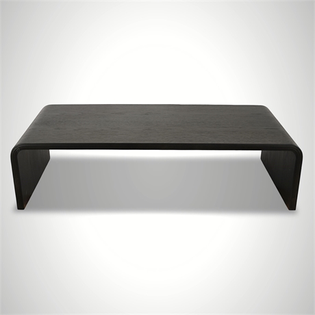 Lovesac Sactionals Waterfall Side Table in Grey Ash — New in Open Box