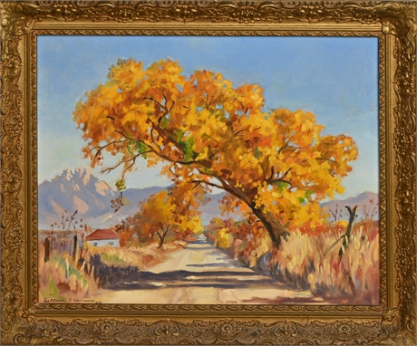1940's Aileen Shannon Oil Painting